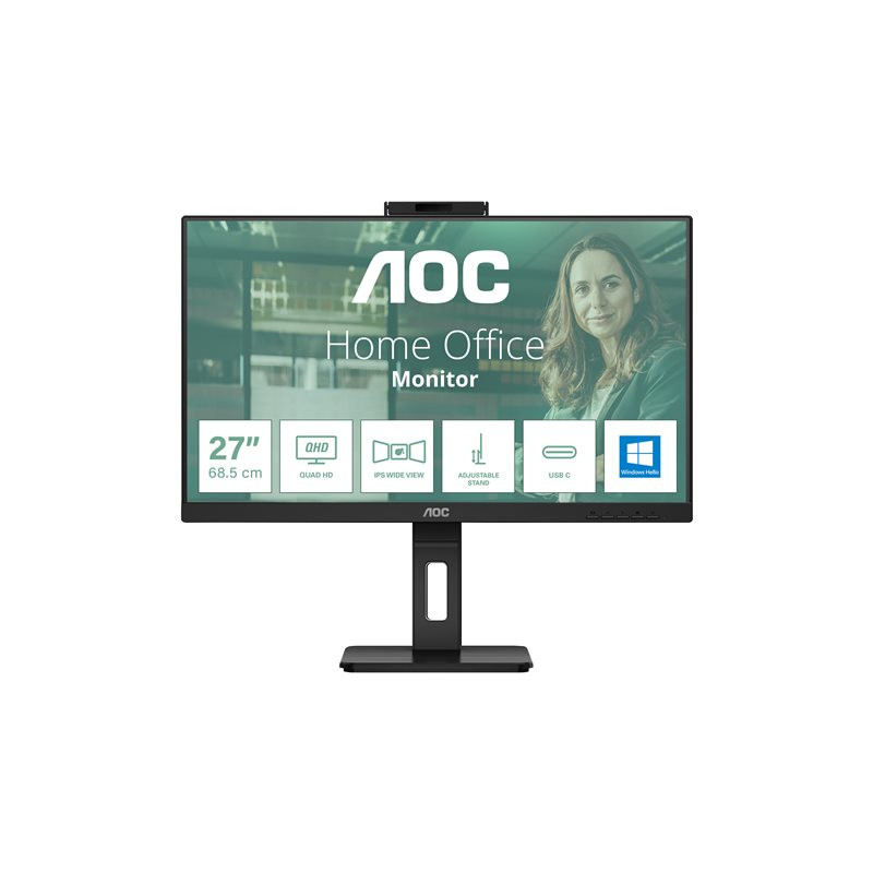 P3 Series - écran LED - 27" - 2560 x 1440 QHD @ 75 Hz - IPS - 350 cd - m² - 1000:1 - 4 ms - 2xHDMI, Di... (Q27P3QW)_1