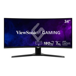 Écran LED - jeux - incurvé - 34" - 3440 x 1440 WQHD @ 144 Hz - MVA - 300 cd - m² - 4000:1 - 1 ms -... (VX3418-2KPC)_1