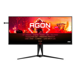 Écran LED - jeux - 40" - 3440 x 1440 WQHD @ 144 Hz - IPS - 1200:1 - 1 ms - 2xHDMI, DisplayPort, USB-C... (AG405UXC)_1