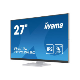 Écran LED - 27" - écran tactile - 1920 x 1080 Full HD (1080p) @ 60 Hz - IPS - 400 cd - m² - 1000:1... (T2752MSC-W1)_2