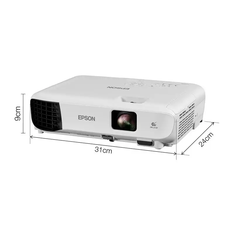 Epson EB-E10 - Projecteur 3LCD - portable - 3600 lumens (blanc) - 3600 lumens (couleur) - XGA (1024 x 76... (V11H975040)_1