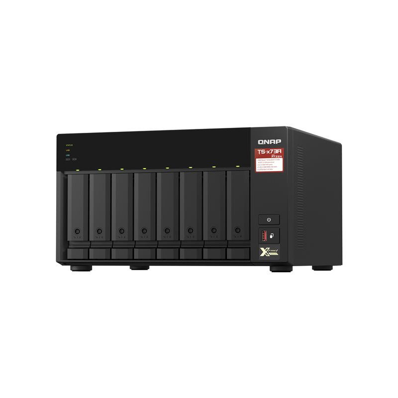 Serveur NAS - 8 Baies - SATA 6Gb - s - RAM 8 Go - Gigabit Ethernet - 2.5 Gigabit E... (TS-873A-8G + 8X ST8000VN004)_1