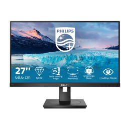 Écran LED - 27" - 2560 x 1440 QHD @ 75 Hz - IPS - 250 cd - m² - 1000:1 - 4 ms - HDMI, DVI-D, Displa... (275S1AE/00)_1