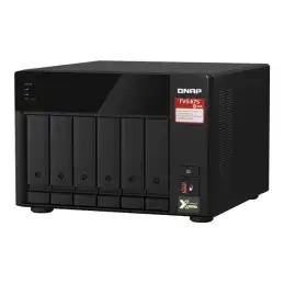 Serveur NAS - 6 Baies - SATA 6Gb - s - RAID 5, 6, 10 - RAM 8 Go - Gigabit Ethernet - 2.5 Gigabit Et... (TVS-675-8G)_1