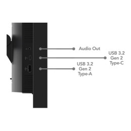 Écran LED - 27" - 3840 x 2160 4K @ 60 Hz - IPS - 1200 cd - m² - 1000:1 - DisplayHDR 1000 - 4 ms - H... (63E4GAT2EU)_15