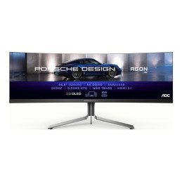 AOC AGON PRO Porsche Design - Moniteur OLED - jeux - incurvé - USB - 49" - 5120 x 1440 5K @ 240 Hz - 3000... (PD49)_1