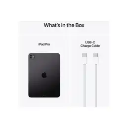 Tablette - 2 To - 11" Tandem OLED (2420 x 1668) - avec verre à nano-texture - 3G, 4G, 5G - noir spat... (MWRR3NF/A)_1