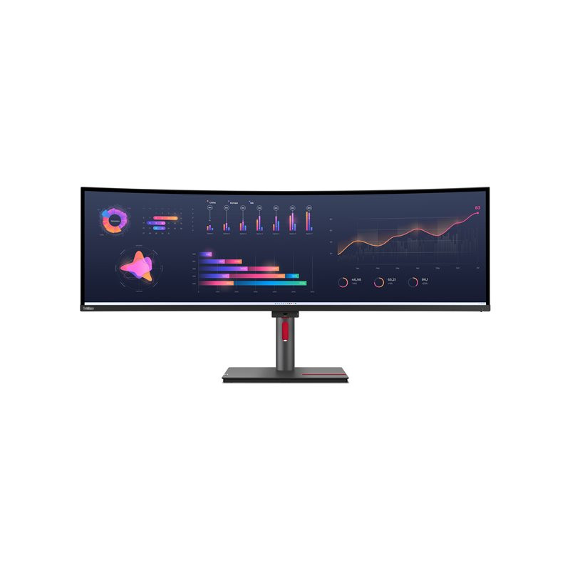 Écran LED - incurvé - 49" (49" visualisable) - 5120 x 1440 UltraWide Dual QHD @ 60 Hz - IPS - 350 c... (63DBRAT1EU)_1