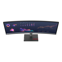 Écran LED - incurvé - 49" (49" visualisable) - 5120 x 1440 UltraWide Dual QHD @ 60 Hz - IPS - 350 c... (63DBRAT1EU)_5