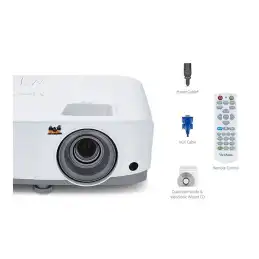 ViewSonic - Projecteur DLP - 3D - 3600 ANSI lumens - XGA (1024 x 768) - 4:3 - objectif zoom (PA503X)_8