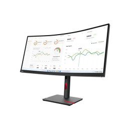 Lenovo ThinkVision T34w-30 - Écran LED - incurvé - 34" - 3440 x 1440 UWQHD - VA - 350 cd - m² - 300... (63D4GAT1EU)_1