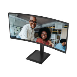 Écran LED - incurvé - USB - 34" - 3440 x 1440 UWQHD @ 120 Hz - VA - 3500:1 - HDR10 - 4 ms - 2xHDMI, D... (CU34E4CV)_2