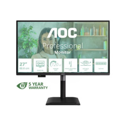 Écran LED - 27" - 2560 x 1440 QHD @ 120 Hz - IPS - 1500:1 - 4 ms - 2xHDMI, DisplayPort, USB-C - haut-pa... (Q27P4U)_1