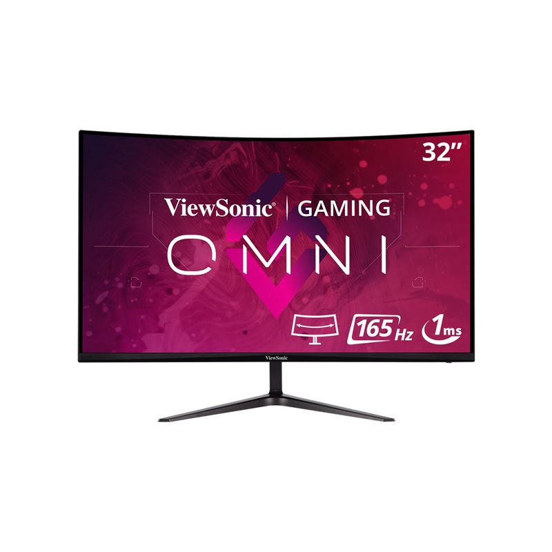 Gaming - écran LED - jeux - incurvé - 32" - 1920 x 1080 Full HD (1080p) @ 165 Hz - VA - 300 cd -... (VX3218-PC-MHD)_1