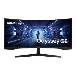 G55T Series - écran LED - jeux - incurvé - 34" - 3440 x 1440 UWQHD @ 165 Hz - VA - 250 cd - m² ... (LC34G55TWWPXEN)_1