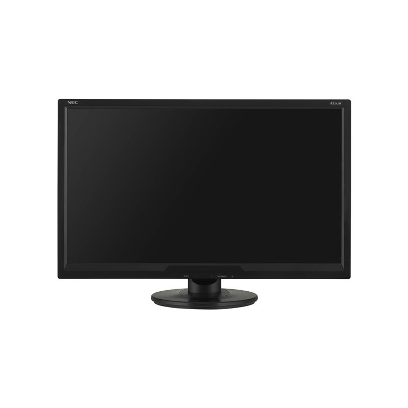 Écran LED - 24" - 1920 x 1080 Full HD (1080p) - TN - 250 cd - m² - 1000:1 - 5 ms - DVI-D, VGA - noir (60003810)_1