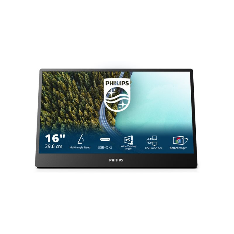 3000 Series - écran LED - 16" (15.6" visualisable) - portable - 1920 x 1080 Full HD (1080p) @ 75... (16B1P3302D/00)_1