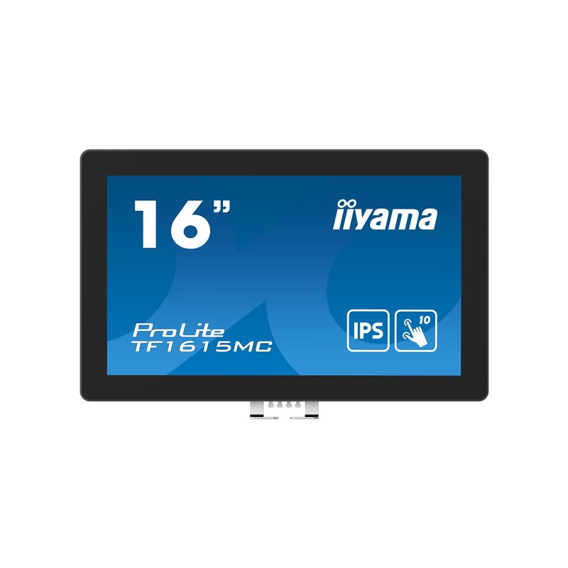 Écran LED - 15.6" - cadre ouvert - écran tactile - 1920 x 1080 Full HD (1080p) - IPS - 450 cd - m²... (TF1615MC-B1)_1