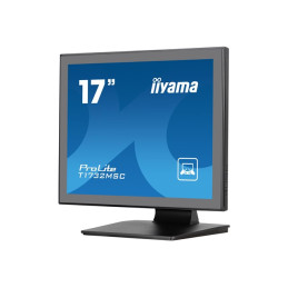 Écran LED - 17" - écran tactile - 1280 x 1024 @ 75 Hz - TN - 250 cd - m² - 1000:1 - 5 ms - HDMI... (T1732MSC-B1SAG)_2
