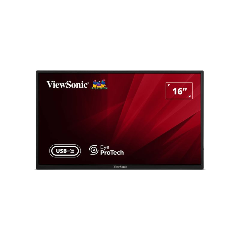 Écran LED - 16" (15.6" visualisable) - portable - 1920 x 1080 Full HD (1080p) @ 60 Hz - IPS - 250 cd - ... (VA1650)_1