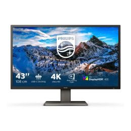 Écran LED - 43" - 3840 x 2160 4K @ 60 Hz - VA - 400 cd - m² - 4000:1 - DisplayHDR 400 - 4 ms - 3xHDMI... (439P1/00)_1