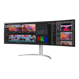 Écran LED - incurvé - 49" - 5120 x 1440 UltraWide Dual QHD @ 144 Hz - Nano IPS - 400 cd - m² - 1000:... (49WQ95C-W)_2