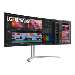Écran LED - incurvé - 49" - 5120 x 1440 UltraWide Dual QHD @ 144 Hz - Nano IPS - 400 cd - m² - 1000:... (49WQ95C-W)_3