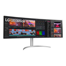 Écran LED - incurvé - 49" - 5120 x 1440 UltraWide Dual QHD @ 144 Hz - Nano IPS - 400 cd - m² - 1000:... (49WQ95C-W)_4