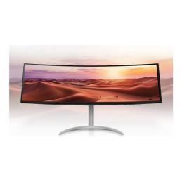 Écran LED - incurvé - 49" - 5120 x 1440 UltraWide Dual QHD @ 144 Hz - Nano IPS - 400 cd - m² - 1000:... (49WQ95C-W)_5
