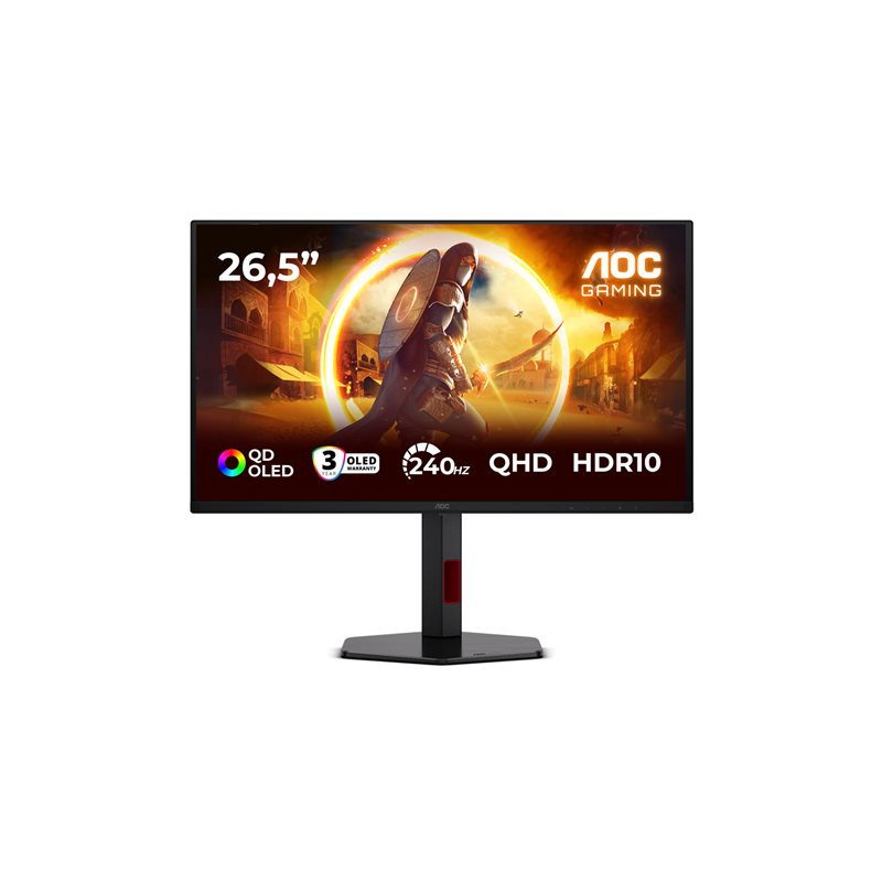 G4 Series - moniteur OLED - jeux - 27" (26.5" visualisable) - 2560 x 1440 QHD @ 240 Hz - HDR10 - 0.03... (Q27G4ZDR)_1
