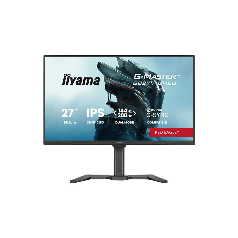Écran LED - jeux - 27" - 3840 x 2160 4K @ 144 Hz - IPS - 450 cd - m² - 1500:1 - 0.8 ms - 2xHDMI,... (GB2771UHSU-B1)_1