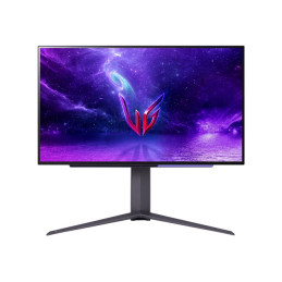 Moniteur OLED - jeux - 27" (26.5" visualisable) - 2560 x 1440 QHD @ 240 Hz - 1000 cd - m² - 1500000... (27GR95QE-B)_1
