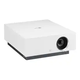 LG CineBeam - Projecteur DLP - laser - 3840 x 2160 - 16:9 - 4K - Miracast Wi-Fi Display - AirPlay - blanc (HU810PW)_2