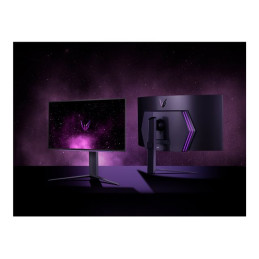 Moniteur OLED - jeux - 27" (26.5" visualisable) - 2560 x 1440 QHD @ 240 Hz - 1000 cd - m² - 1500000... (27GR95QE-B)_9