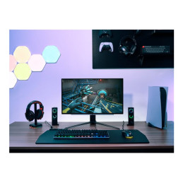 Moniteur OLED - jeux - 27" (26.5" visualisable) - 2560 x 1440 QHD @ 240 Hz - 1000 cd - m² - 1500000... (27GR95QE-B)_10
