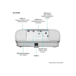 Epson EH-TW7000 - Projecteur 3LCD - 3D - 3000 lumens (blanc) - 3000 lumens (couleur) - 3840 x 2160 (2 x ... (V11H961040)_5