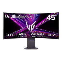 Moniteur OLED - jeux - incurvé - 45" (44.5" visualisable) - 5120 x 2160 WUHD @ 165 Hz - 1300 cd - m... (45GX950A-B)_1