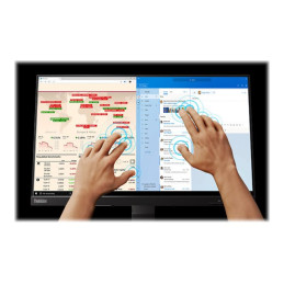 Écran LED - 24" (23.8" visualisable) - écran tactile - 1920 x 1080 Full HD (1080p) @ 60 Hz - IPS - ... (62C5GAT1EU)_6