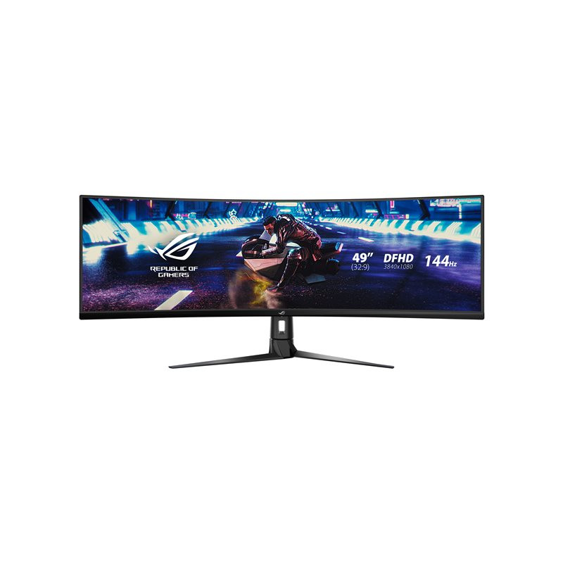 Écran LED - jeux - incurvé - 49" - 3840 x 1080 DFHD - VA - 450 cd - m² - 3000:1 - DisplayHDR 4... (90LM04H0-B01170)_1