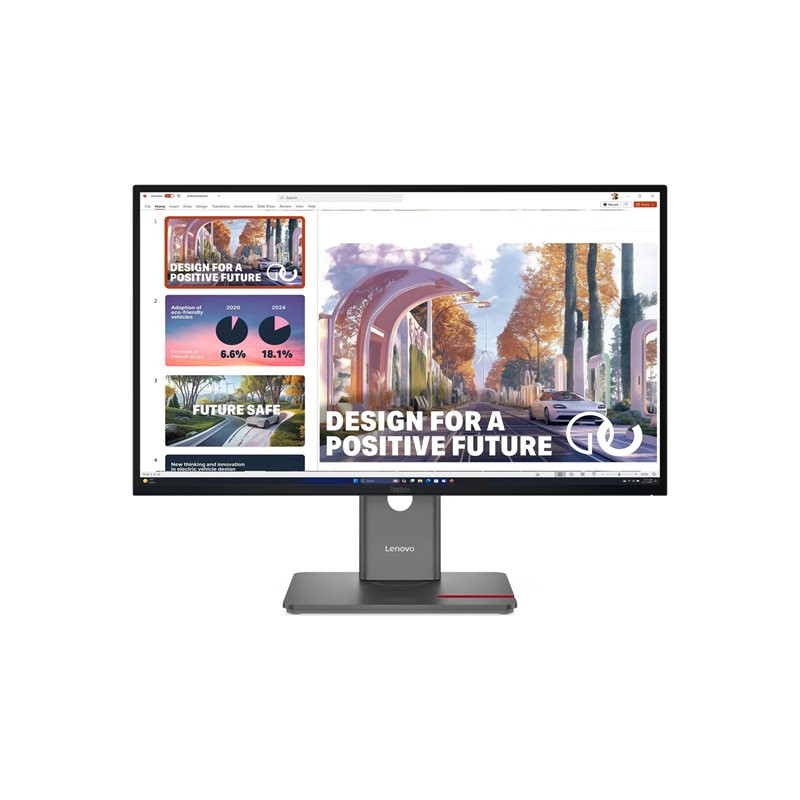 Écran LED - 27" - 2560 x 1440 QHD @ 120 Hz - IPS - 350 cd - m² - 1500:1 - 4 ms - HDMI, DisplayPort,... (64B3GAT2EU)_1