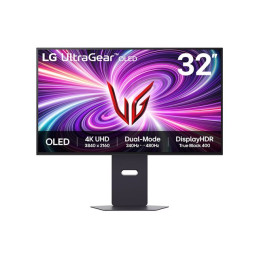 Moniteur OLED - jeux - 32" (31.5" visualisable) - 3840 x 2160 UHD @ 240 Hz - 1300 cd - m² - 1500000... (32GS95UV-B)_1