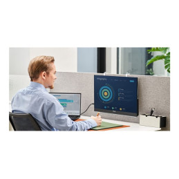 Écran LED - 22" (22" visualisable) - portable - 1920 x 1080 Full HD (1080p) @ 100 Hz - IPS - 2... (90LM08S5-B01A70)_9