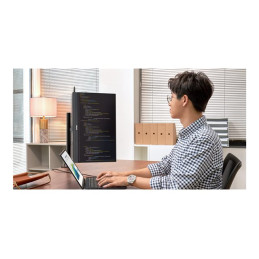 Écran LED - 22" (22" visualisable) - portable - 1920 x 1080 Full HD (1080p) @ 100 Hz - IPS - 2... (90LM08S5-B01A70)_10