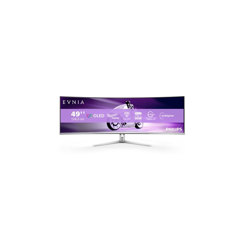 Moniteur OLED - jeux - incurvé - 49" (48.9" visualisable) - 5120 x 1440 Dual Quad HD @ 144 Hz - ... (49M2C8900L/00)_1
