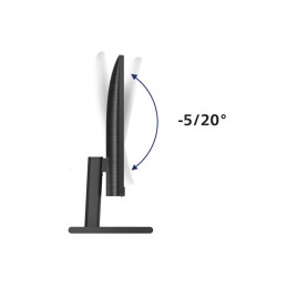 Écran LED - 24" (23.8" visualisable) - 2560 x 1440 QHD @ 75 Hz - IPS - 250 cd - m² - 1000:1 - 4 ms -... (245E1S/00)_7