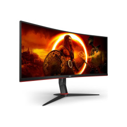Écran LED - jeux - incurvé - 34" - 3440 x 1440 WQHD @ 180 Hz - VA - 4000:1 - DisplayHDR 400 - 1 ms... (CU34G2XP/BK)_3