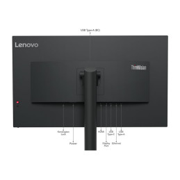 Écran LED - 31.5" - 2560 x 1440 WQHD @ 60 Hz - IPS - 350 cd - m² - 1000:1 - 4 ms - HDMI, DisplayPor... (63D3GAT1EU)_8