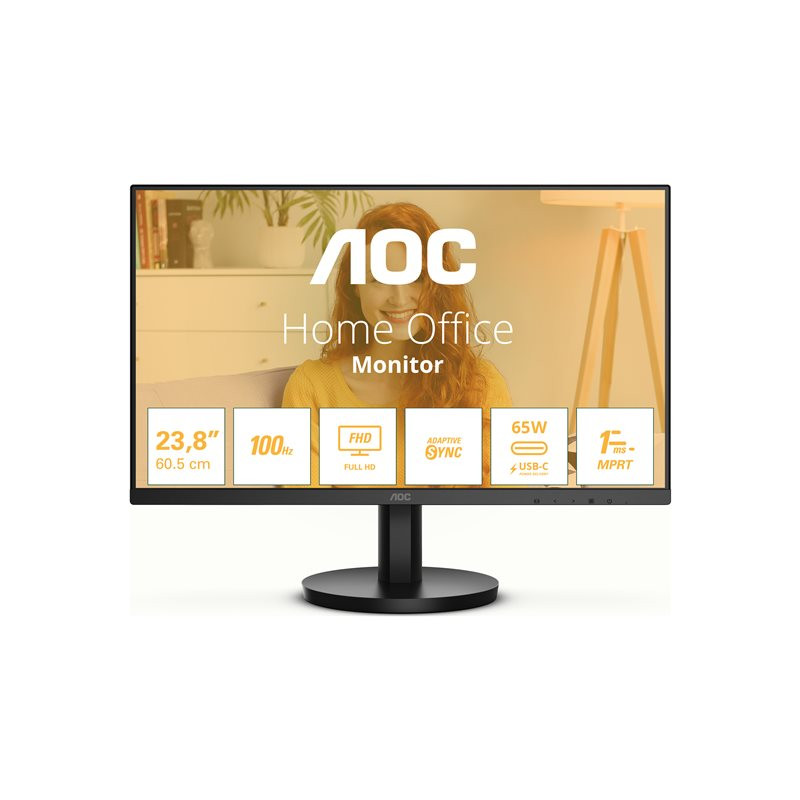 B3 Series - écran LED - 24" (23.8" visualisable) - 1920 x 1080 Full HD (1080p) @ 100 Hz - IPS - 250 cd... (24B3CA2)_1