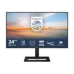 Écran LED - 24" (23.8" visualisable) - 1920 x 1080 Full HD (1080p) @ 100 Hz - IPS - 1300:1 - 1 ... (24E1N1300AE/00)_1