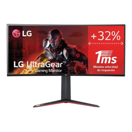 LG UltraGear - Écran LED - jeux - incurvé - 34" (34" visualisable) - 3440 x 1440 UWQHD @ 144 Hz - N... (34GN850P-B)_1